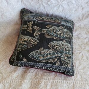 Bass Ackwards Accent Pillow